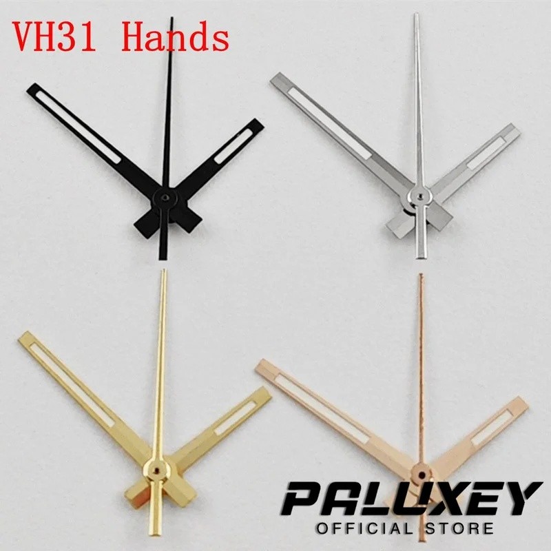 PALUXEY VH31 Datejust สไตล์นาฬิกามือสีเขียว Luminous Pointers Fit VH31 VH31A VH31B VH60 VH61 VH63 VH