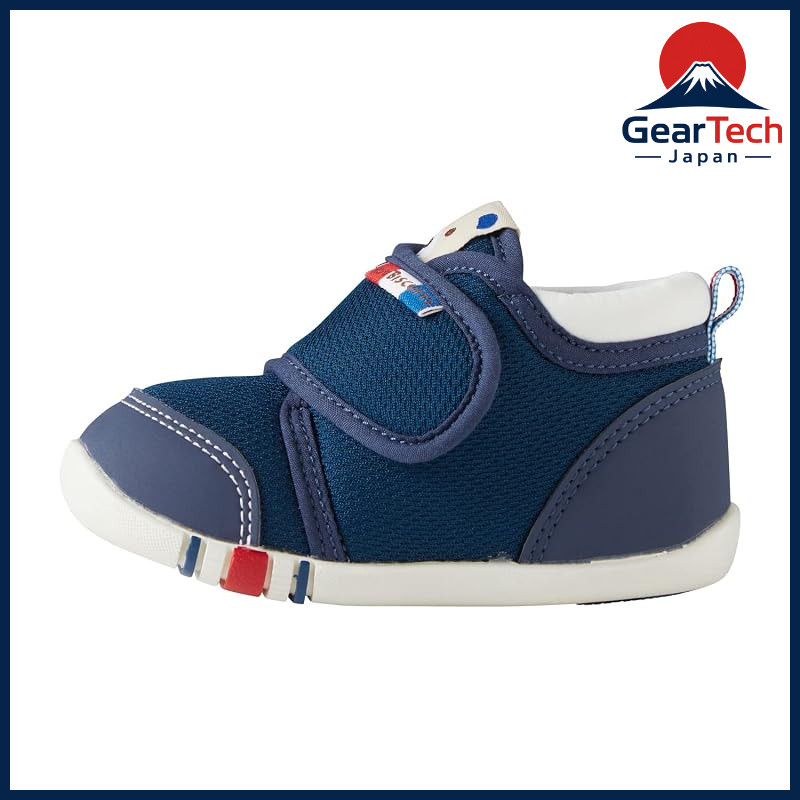 [MIKIHOUSE HOT BISCUITS] First Baby Shoes for Boys and Girls - Kids Mesh Shoes in Camel, Sizes Avail