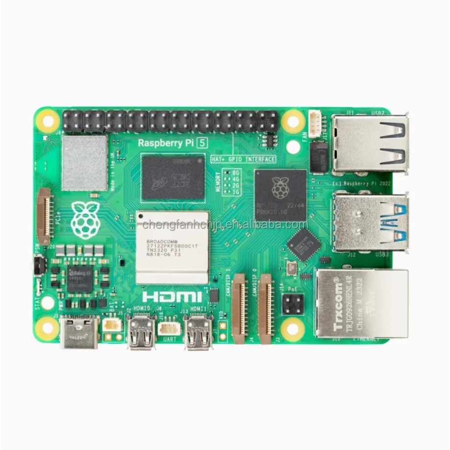 YKFP มาใหม่ Raspberry Pi 5 8gb รุ่น Raspberry Pi 5 บอร์ดพัฒนาคอมพิวเตอร์ AI ปัญญาประดิษฐ์