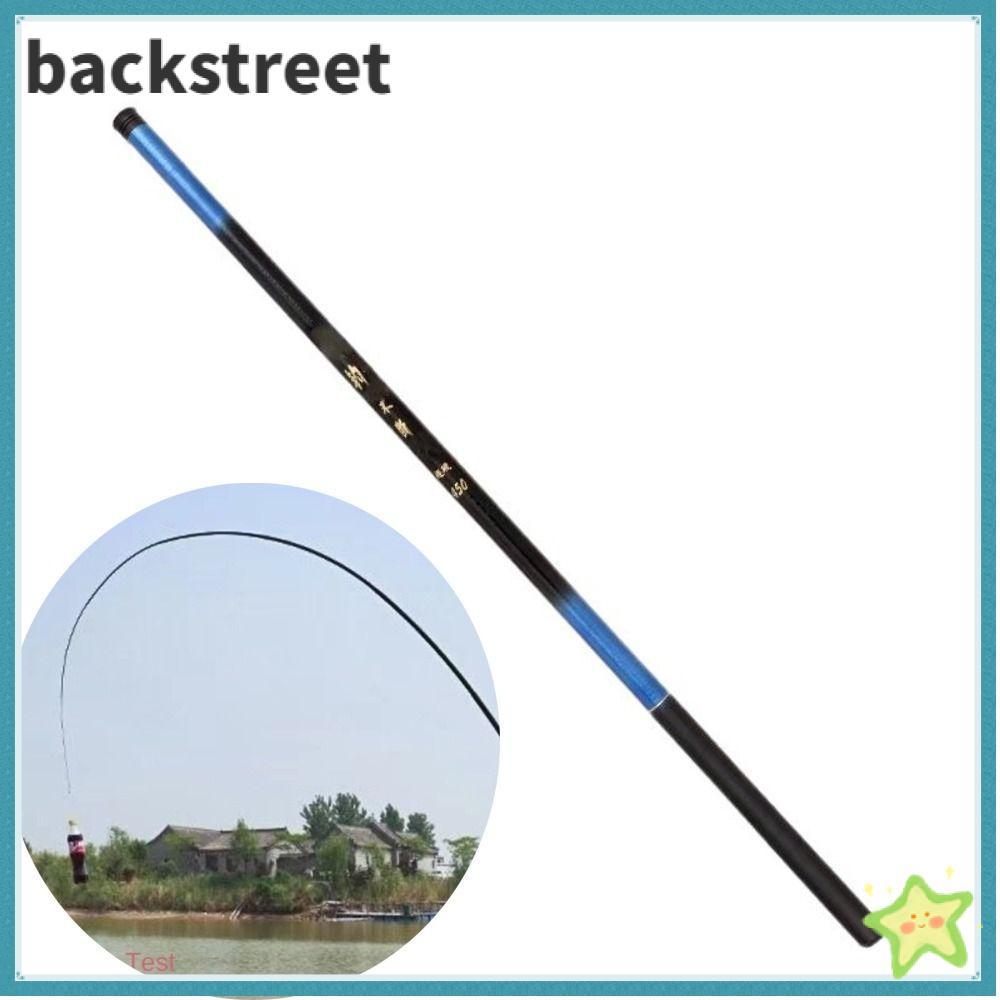 BACKSTAGEDV เบ็ดตกปลาครบชุด, คาร์บอน Fibre Telescopic Fishing Rod ชุด, เด็กแก้ว Fibre Spincast Fishi