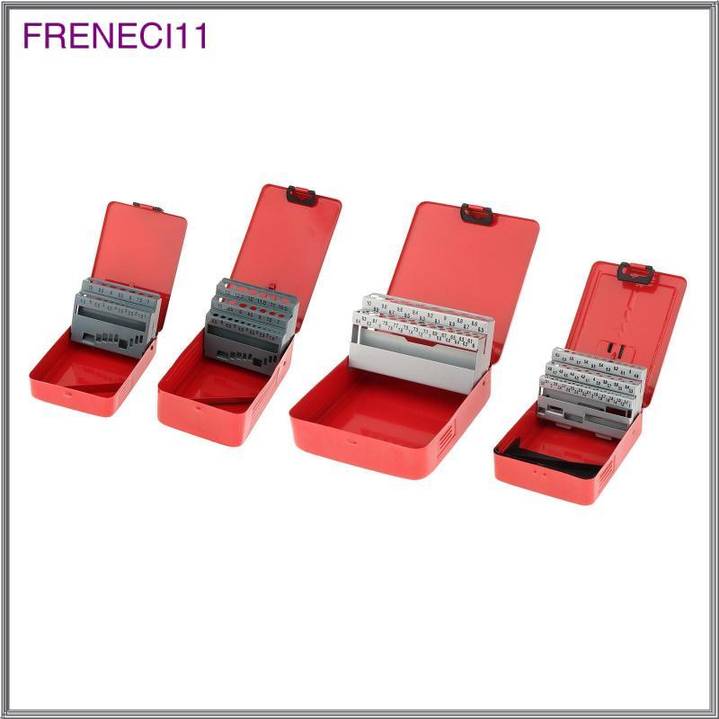 [freneci11] Twist Drill Bit Case Professional Sturdy อุปกรณ์เสริมแบบพกพาเหล็ก Empty Conveneint เจาะบิตดัชนีกล่องเจาะผู้ถือบิต