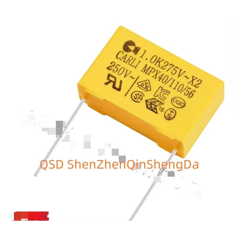 20 ชิ้น/ล็อตสําหรับรถยนต์ LI X2 1UF275VAC 1UF275V 105K275VAC P=22MM 1.0K 275v ~x2 250v