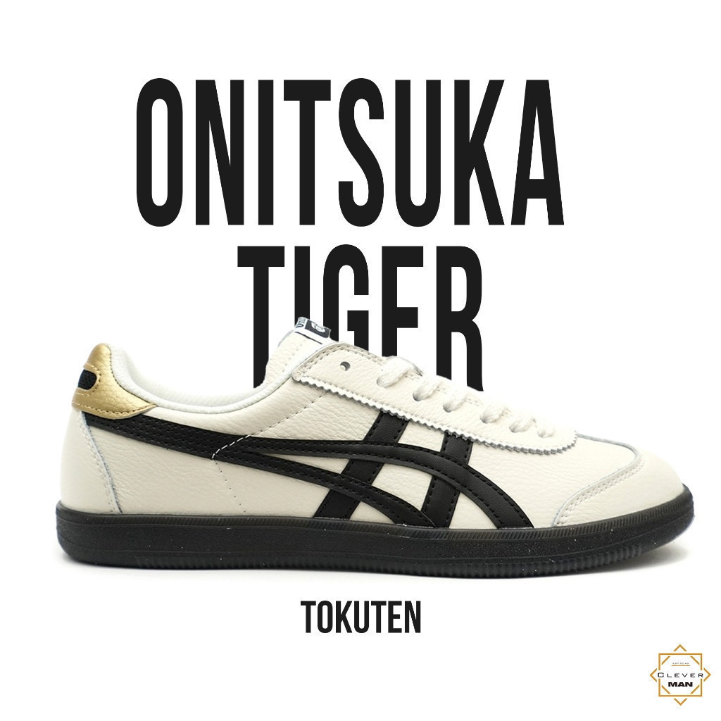 Onit.suka Tiger Tokuten Sneakers Cream Yellow Heel Clever Man Store