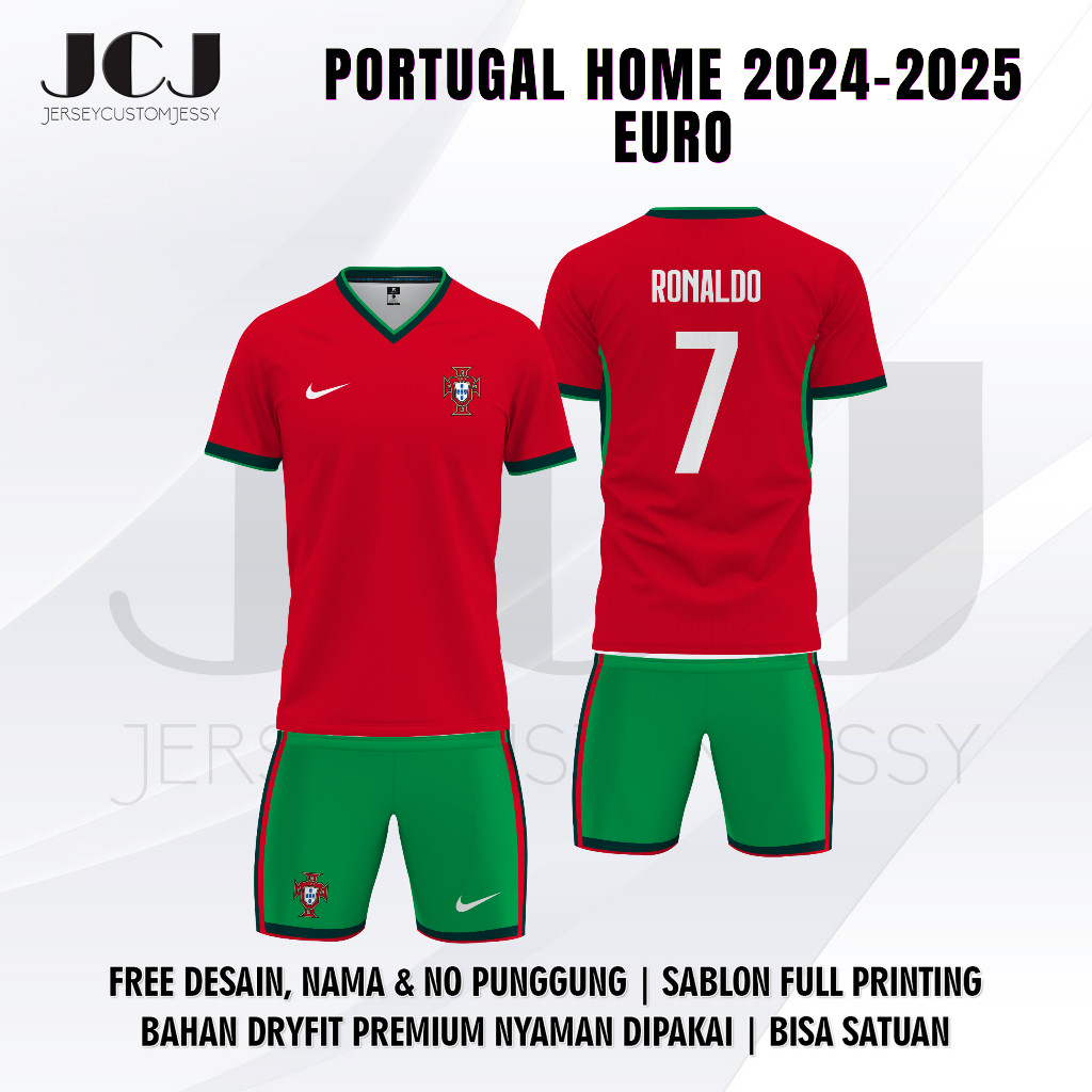 B0LA P0RTUGAL H0ME 2025 - 2026 EURO SHORT ฟรีหมายเลขชื่อและหลังแบบกําหนดเองสําหรับเด็กและผู้ใหญ่