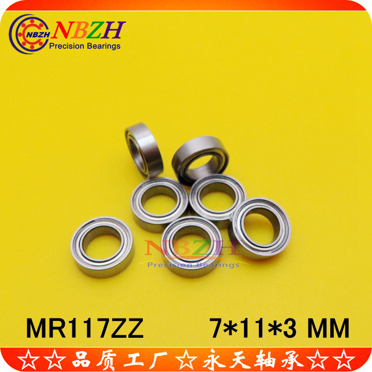 แบริ่งสแตนเลส SMR117ZZ MR117ZZ L-1170 WML7011 MR117-2RS 7 * 11 * 3 MF10