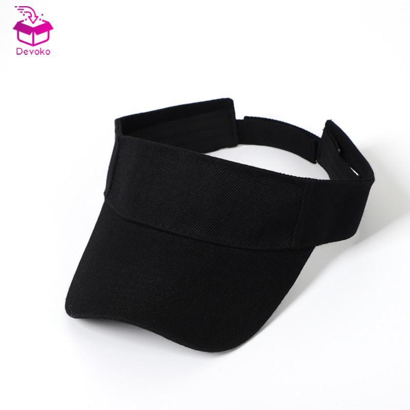 [chiwanji2mf] Visor Hat Sporty Visor Cap สบาย Minimalist สําหรับนักกอล์ฟ วิ่ง