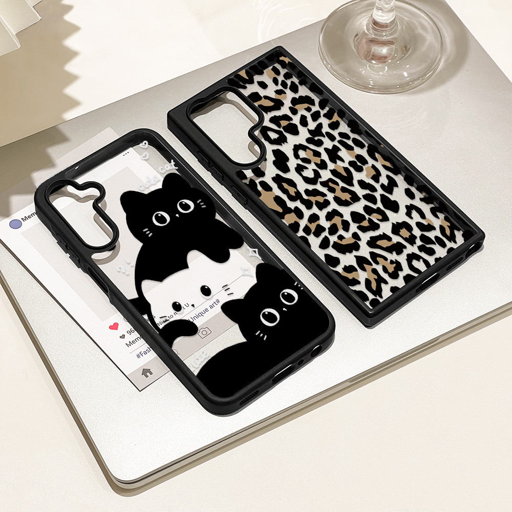 เคสแบบด้านสำหรับ For Samsung A07 4G&5G A56 5G A17 4G&5G A55 S25 FE 5G A57 A05 Sป้องกันการตกกระแทก ทำจาก TPU กันกระแทก