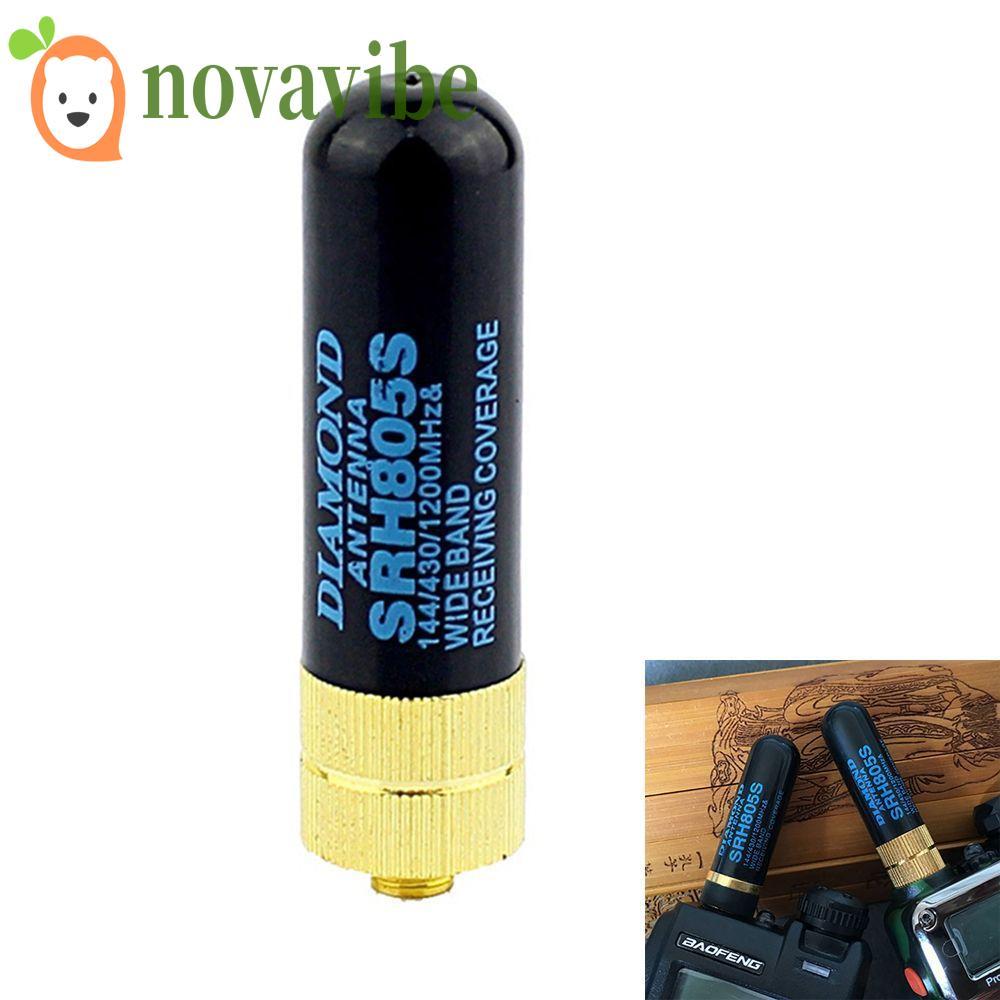 NOVAVIBE เสาอากาศ Walkie TG-UV2 ขายร้อน SRH805S UV-5R Baofeng BF-888S วิทยุหญิง