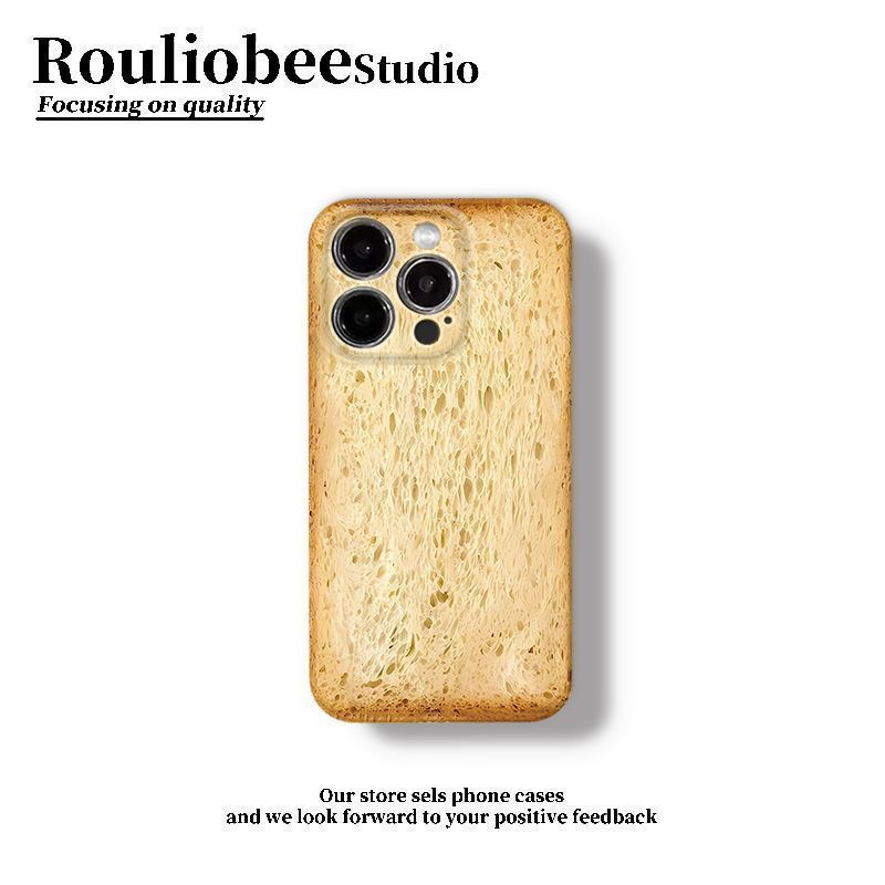 Bread Toast Samsung S25/24PLUS เคสโทรศัพท์ S22ULTRA รวมทุกอย่าง SamsungA73 เคสป้องกัน