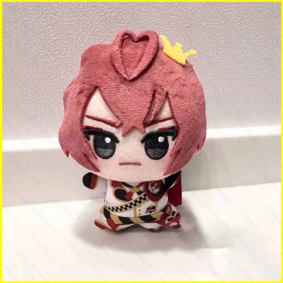 YT3 Disney Twisted-Wonderland Riddle Rosehearts Plushie Otome อุปกรณ์ต่อพ่วงเกมตุ๊กตาตุ๊กตากระเป๋า C