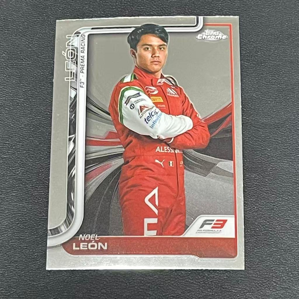 Topps chrome F1 Racing Car Collection Card F3 Rider Card 2025 Base
