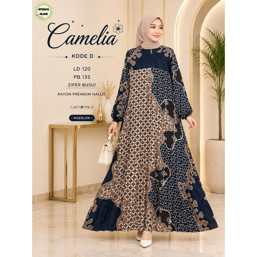 3108 CAMELIA DRESS โดย AtHAYA DAILY WEAR