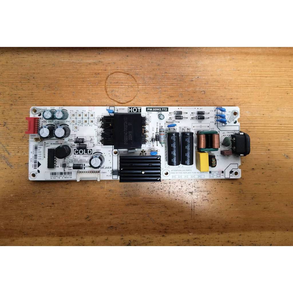 Original TCL 55V2 55L2 55L680 55F6 บอร์ดไฟ PW.95 W2.772 81-PBE055-C04