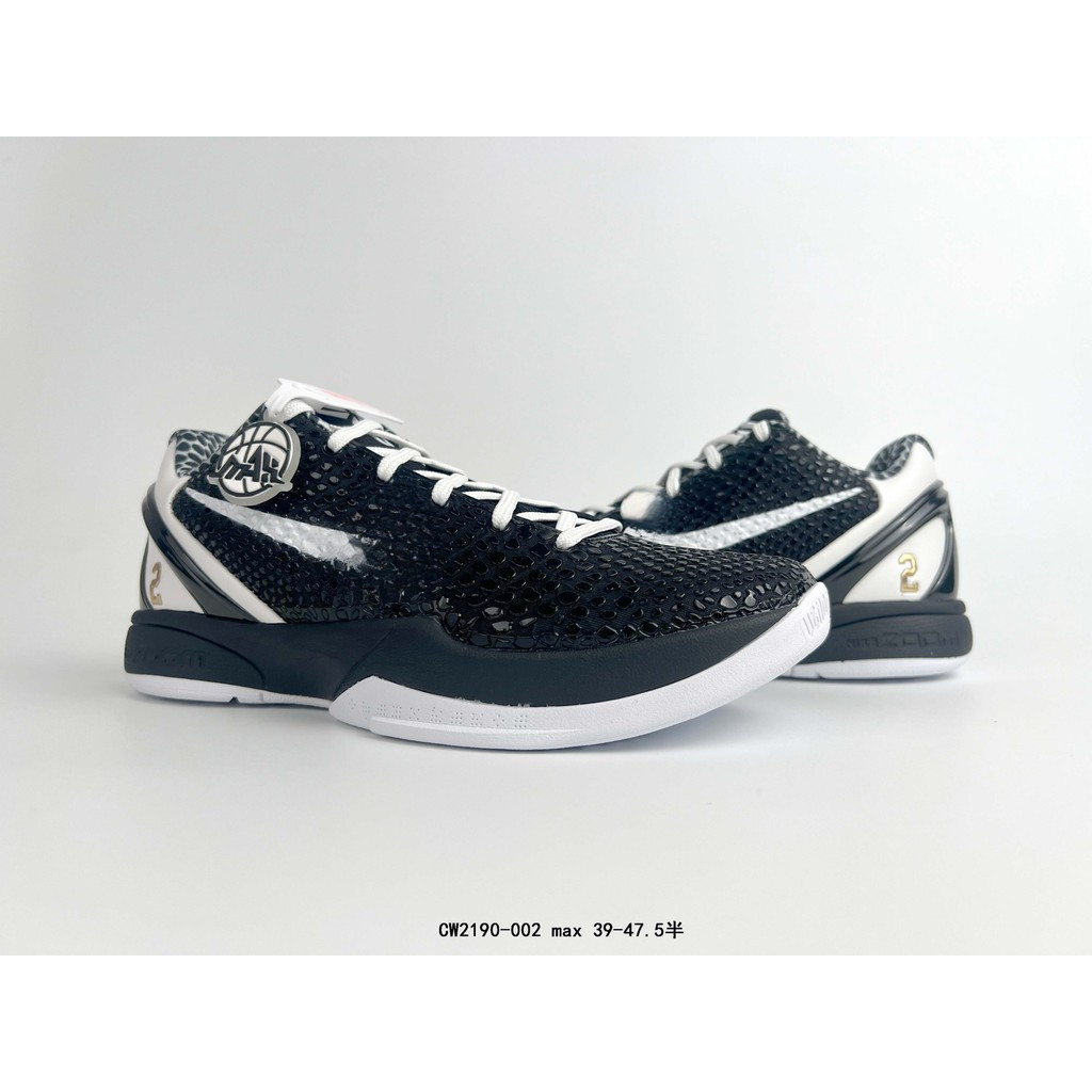 [คลังสินค้าพร้อมจัดส่งฟรี]Kobe 6 zk6 Low-Top Wear-Resistant Breathable Basketball Shoes Mens Basketb