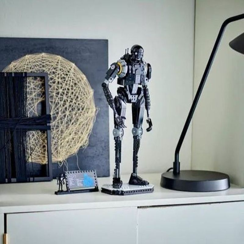 เข้ากันได้กับ Star Wars K-2S0 หุ่นยนต์รักษาความปลอดภัย 75434 Boy ประกอบบล็อกตัวต่อของเล่นของขวัญรุ่น