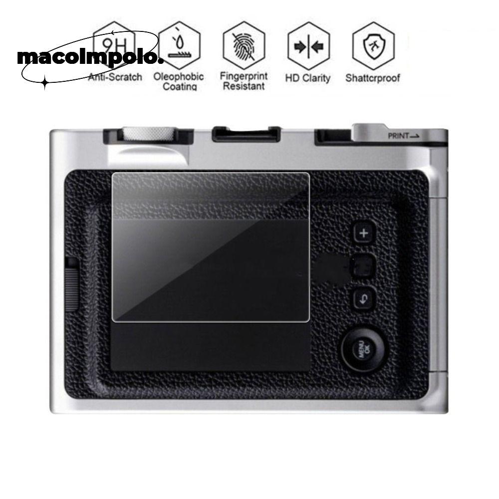 กระจกนิรภัยป้องกันรอยขีดข่วน 2.5D 9H ฟิล์มป้องกันความแข็งสําหรับ Fujifilm instax mini EVO