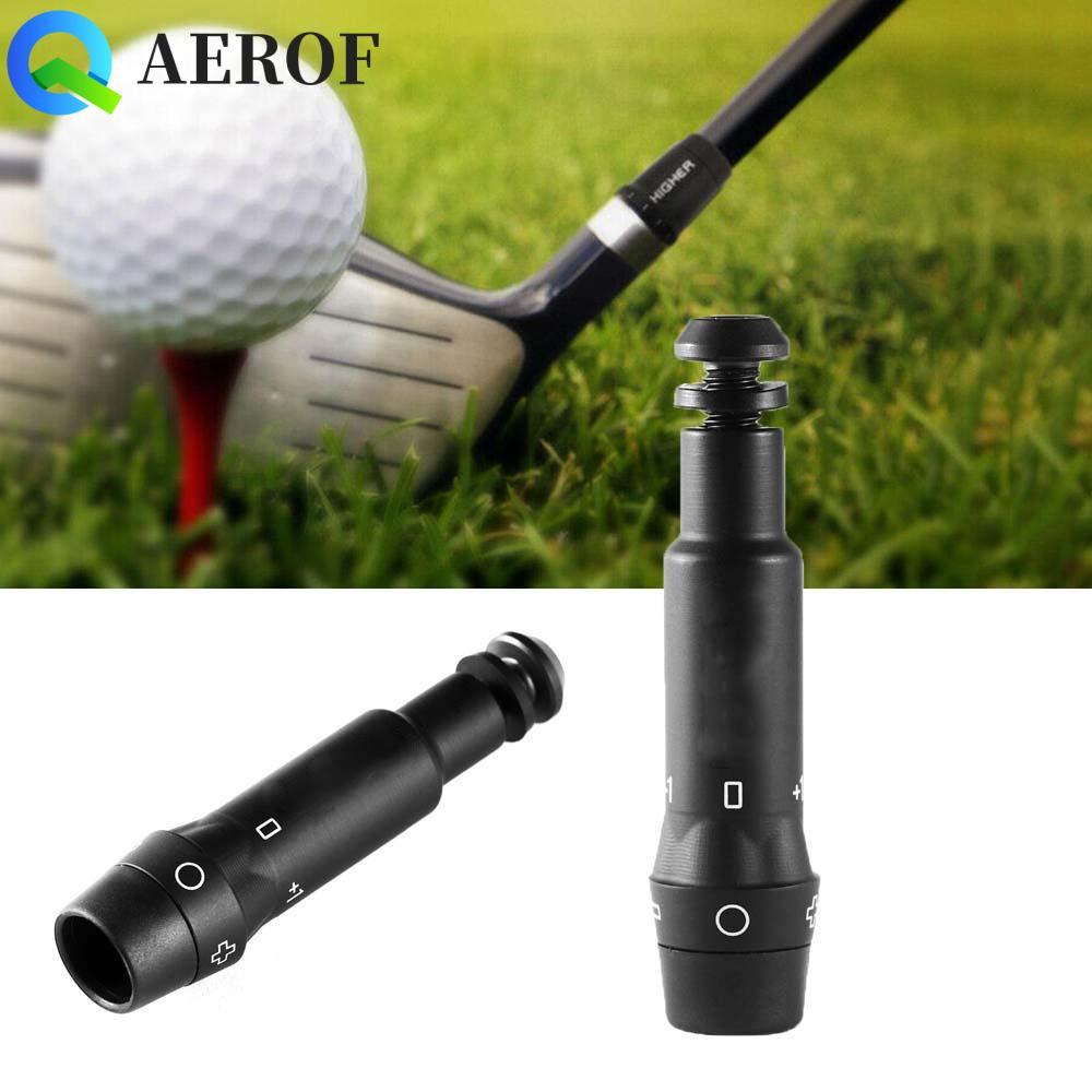 AEROF Golf Club Connector ทนทาน 1 PC Golf Club ทําผลิตภัณฑ์อะแดปเตอร์อลูมิเนียม 0.335 "0.350" ขนาดเค
