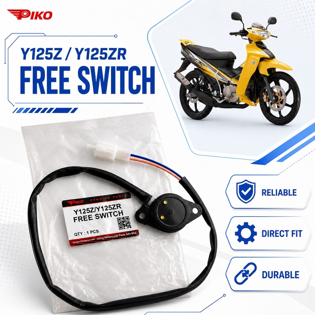 รุ่น PIKO ยี่ห้อ Y125Z/ZR อะไหล่มอเตอร์ไซค์ มอเตอร์อะไหล่ มอเตอร์ Aksesori Motor