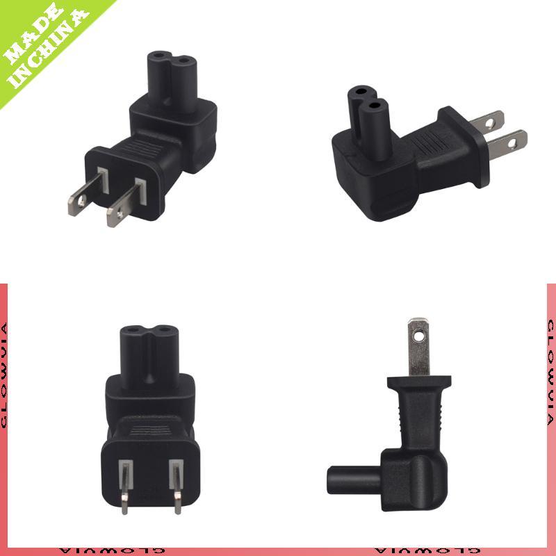 GLO America Standard Adapter US TO C5 Power Adapter Fast-Connection US TO C7 2 ประเภท