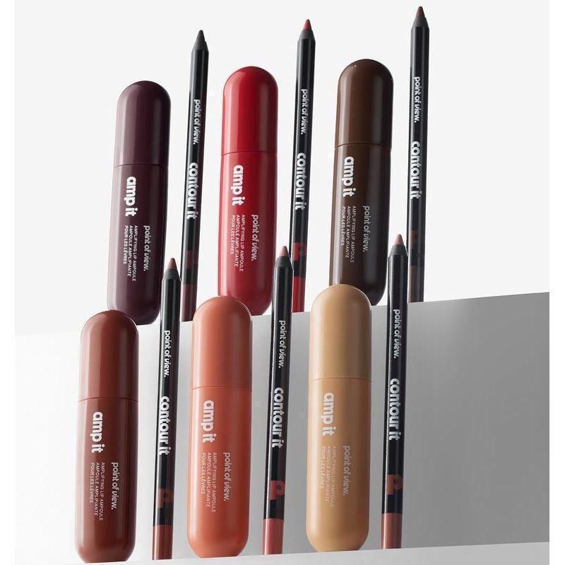 Amp(K)itsbyPointofViewBeauty:Color-richlipampouleswithmatchinglipliner