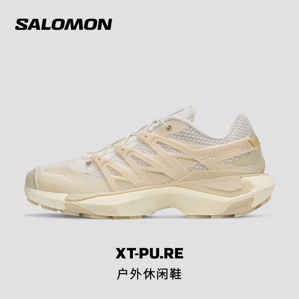 Salomon Salomon Salomon รองเท้ากีฬาลําลองกลางแจ้งฟังก์ชั่นพร็อพในเมืองอินเทรนด์ตาข่ายระบายอากาศ XT P