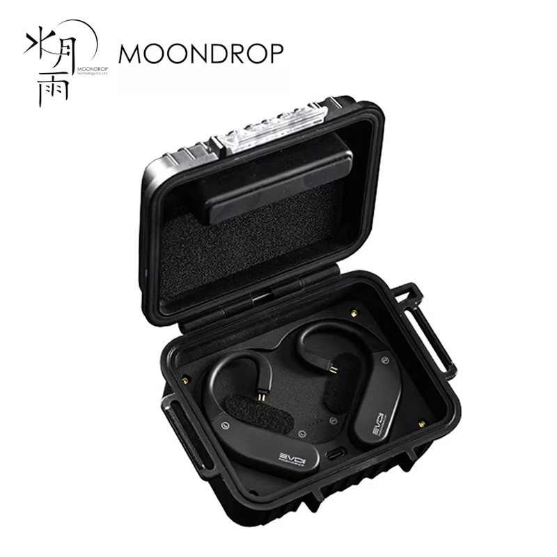 MOONDROP EVO2 HiFi True Wireless Ear-hook DAC & AMP บลูทูธ ear-hook ไร้สาย DAC โมดูล EVO II สําหรับ Blessing 3 Aria 2