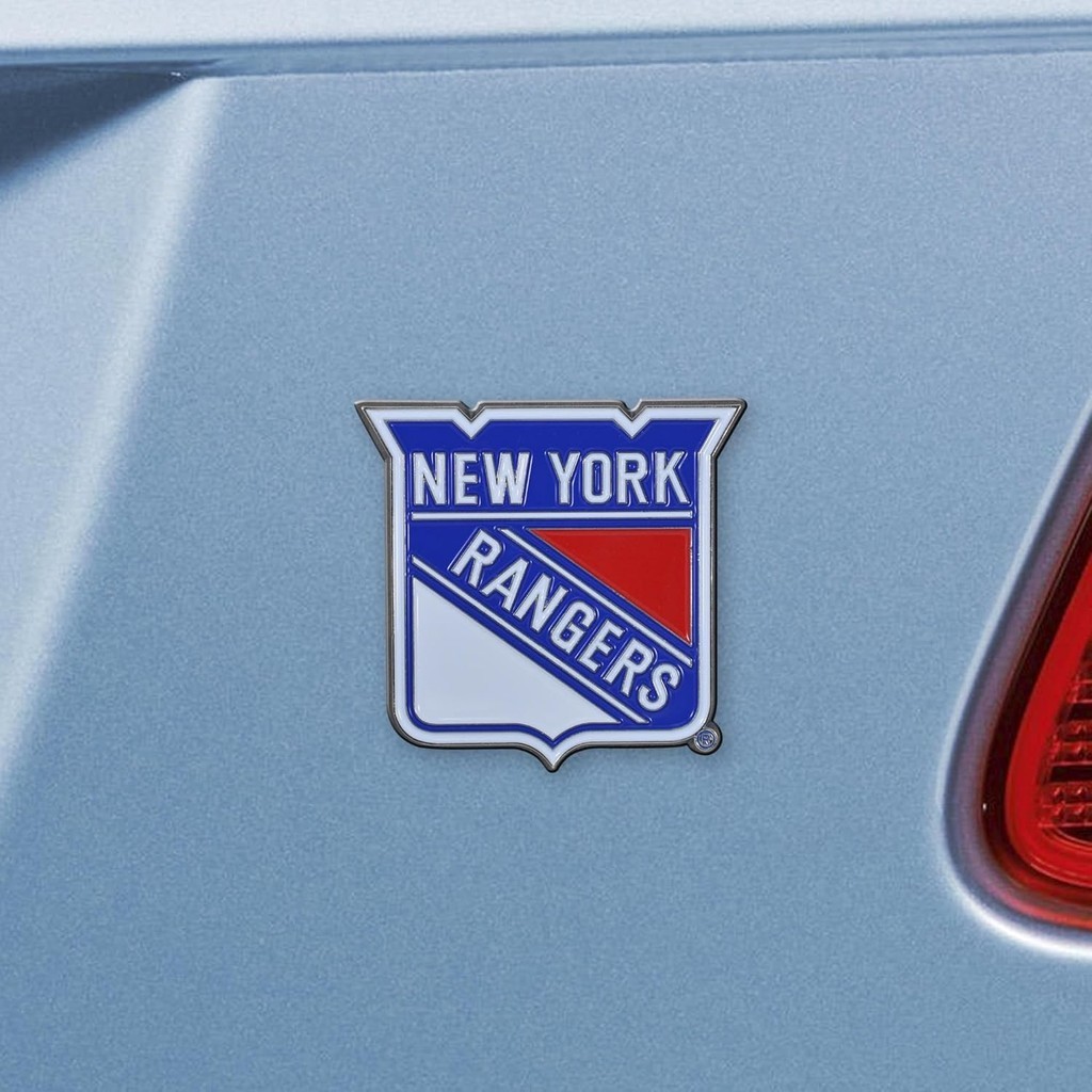 FANMATS NHL 3D Color Metal Emblem, Diecut Team Logo Auto Emblem