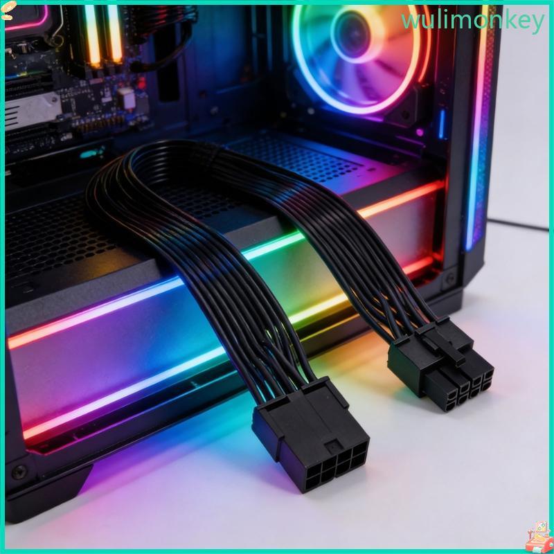 WU Premium 18AWG 8pin สายไฟสําหรับการจัดการสายเคเบิลแบบยืดหยุ่น