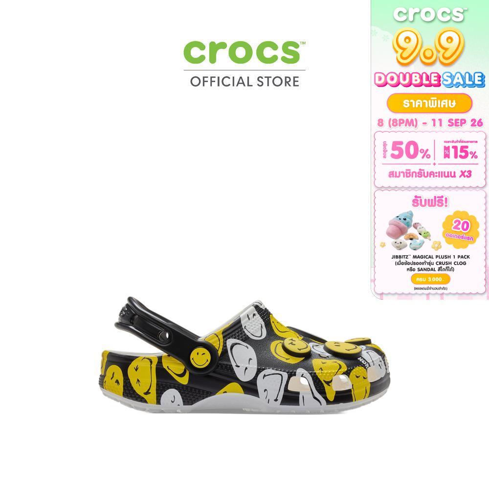 CROCS รองเท้าลำลองเด็ก SMILEY CLASSIC CLOG รุ่น 211694-90H - MULTI