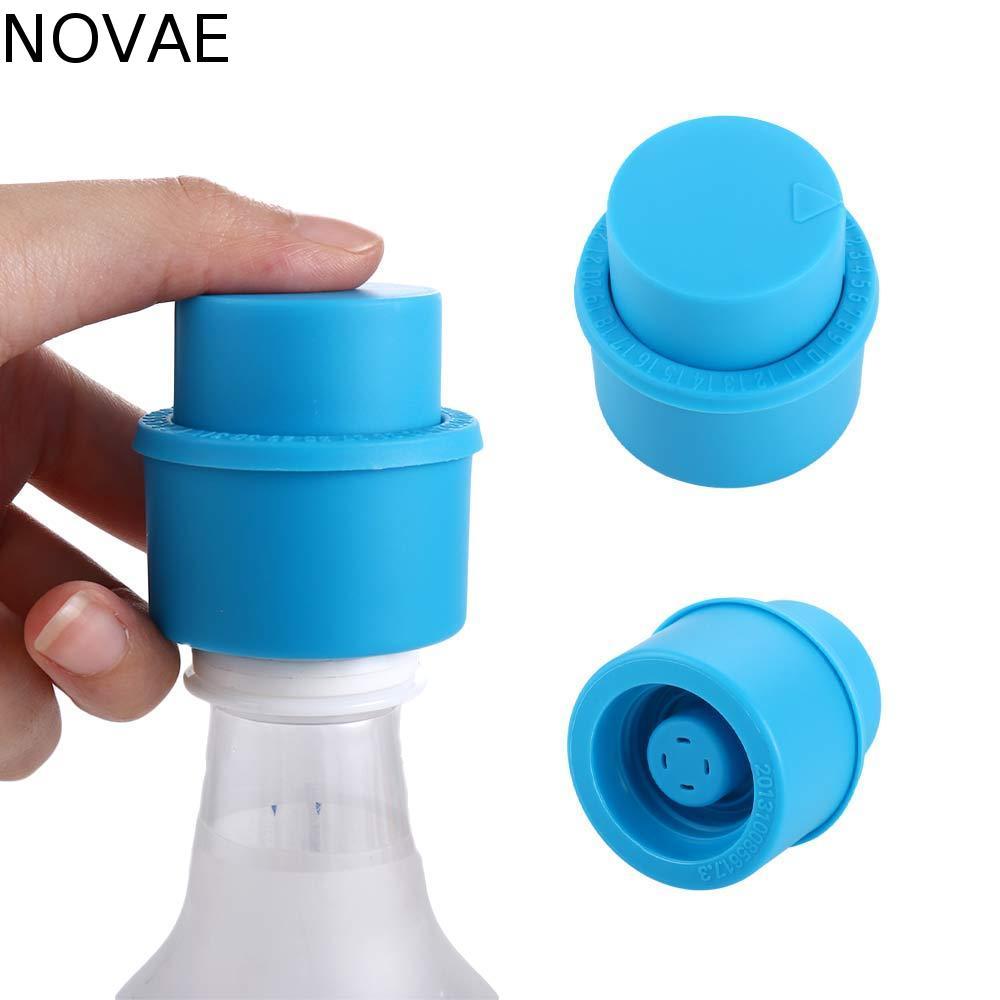 NOVAE Stopper Push Type Fresh Keeping Sealer Soda Cola Fizzy Drink Pressure Cap