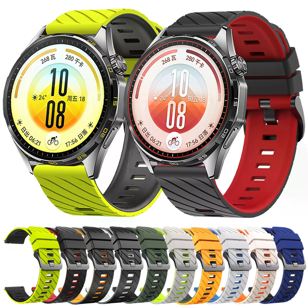 22 มม.ซิลิโคนสําหรับนาฬิกา Huawei GT7Pro/GT 7 6 5 4 46 มม.สายกีฬาสําหรับ Huawei Watch6 5 4 3 Pro/GT3