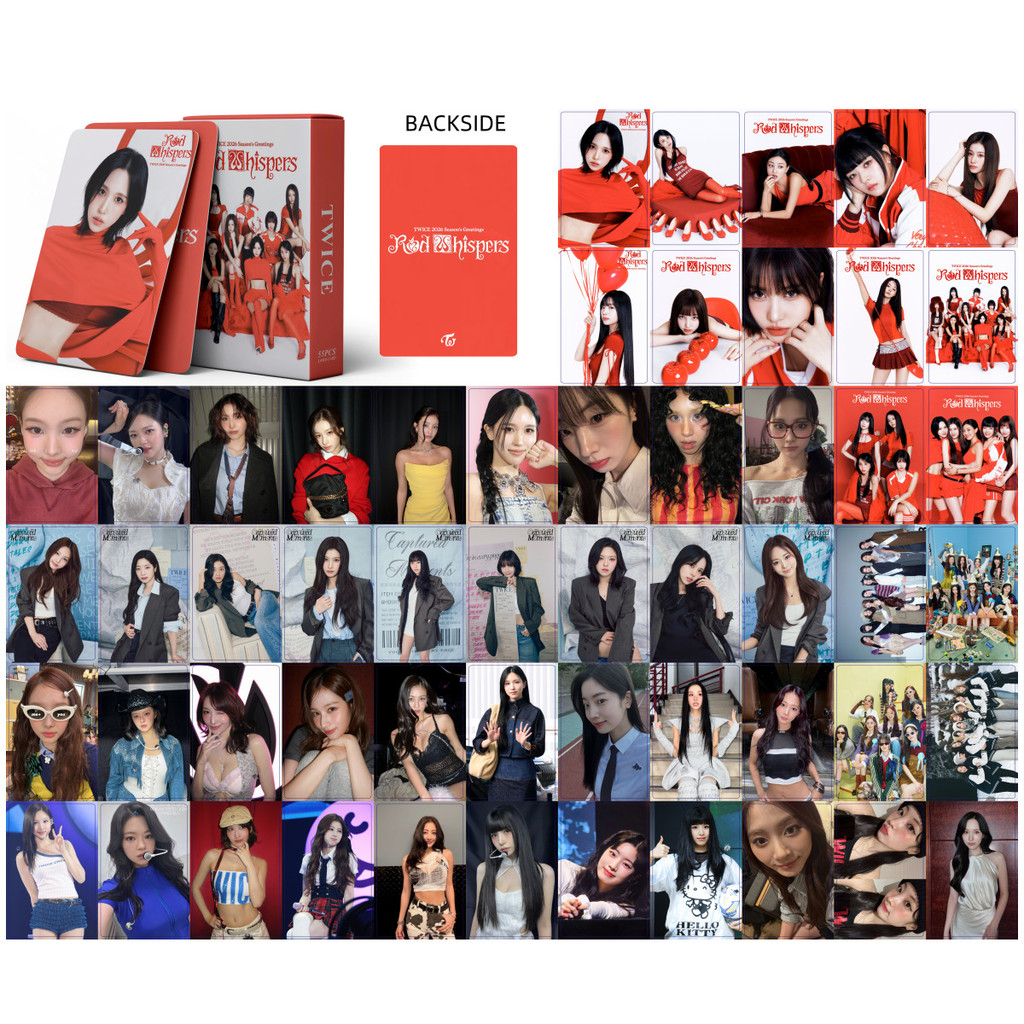 55 ชิ้น TWICE การ์ด Lomo ฉันยอดคุณ NEWS ROOM อัลบั้ม Circuit24 Photocards MISAMO Nayeon Jeongyeon Mo