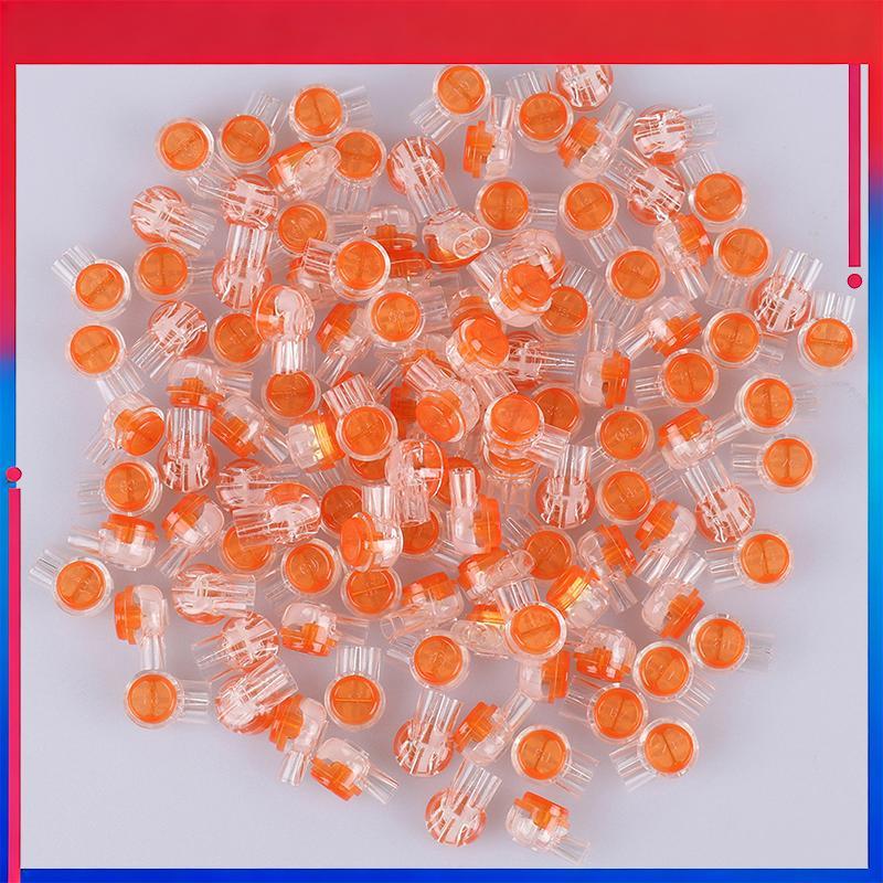 (ใหม่) 200 ชิ้น Rj45 Connector Crimp การเชื่อมต่อ Terminals K1 Connector สายไฟกันน้ํา