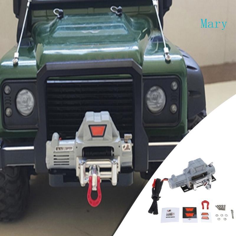 Mary Crawler กันชน Winch Control Cable Rescued Winch ชุดสําหรับ 1 10 Crawler ของเล่น
