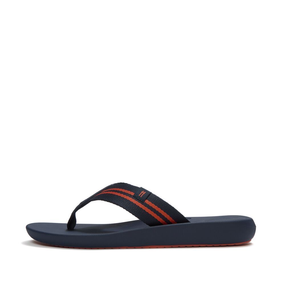 FITFLOP شبشب رجالي iQushion Two-Stripe — برتقالي