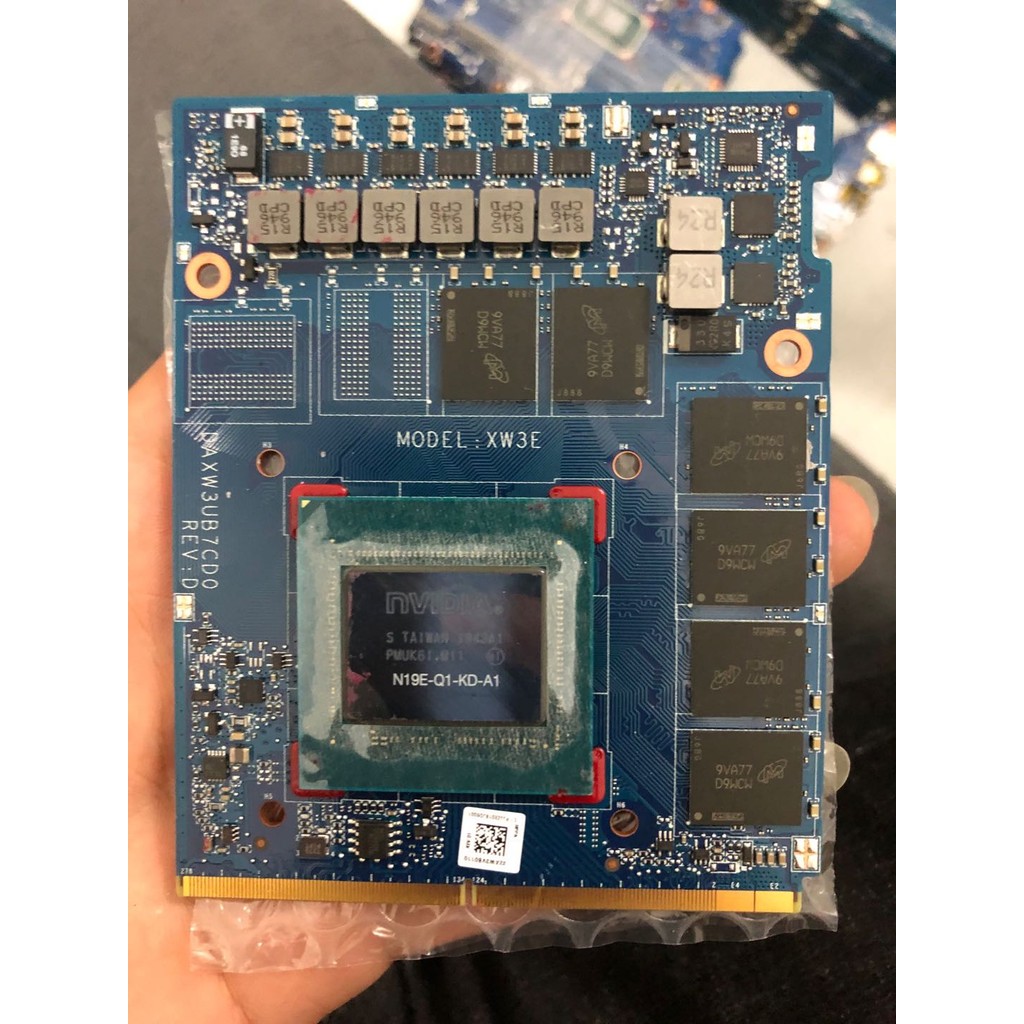 MXM RTX3000 การประกันคุณภาพ 3 เดือน, RTX5000, RTX4000, P5,000M, P4,000M, P3,000M