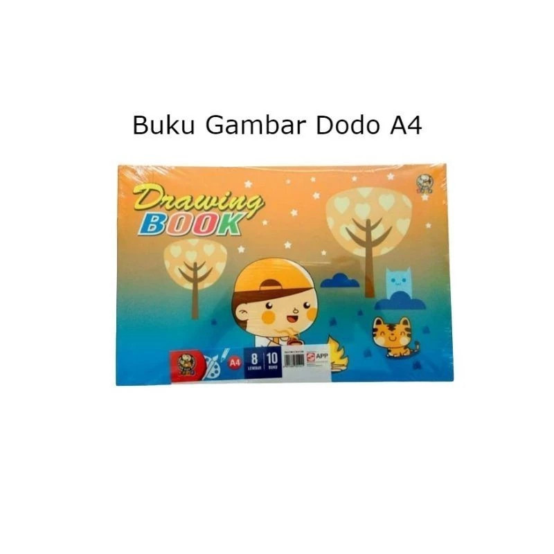 A4 Dodo Drawing Book / A4 Dodo Drawing Book 1 ชิ้น -