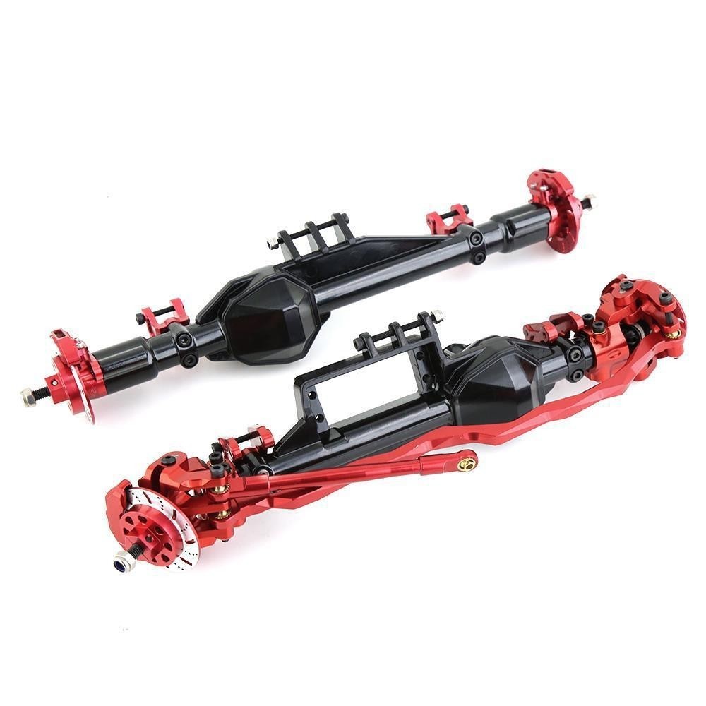 Axial RBX10 Ryft ชุดอัพเกรดประกอบเพลาหน้า/หลังแบบโลหะเต็มรูปแบบ - อลูมิเนียม CNC