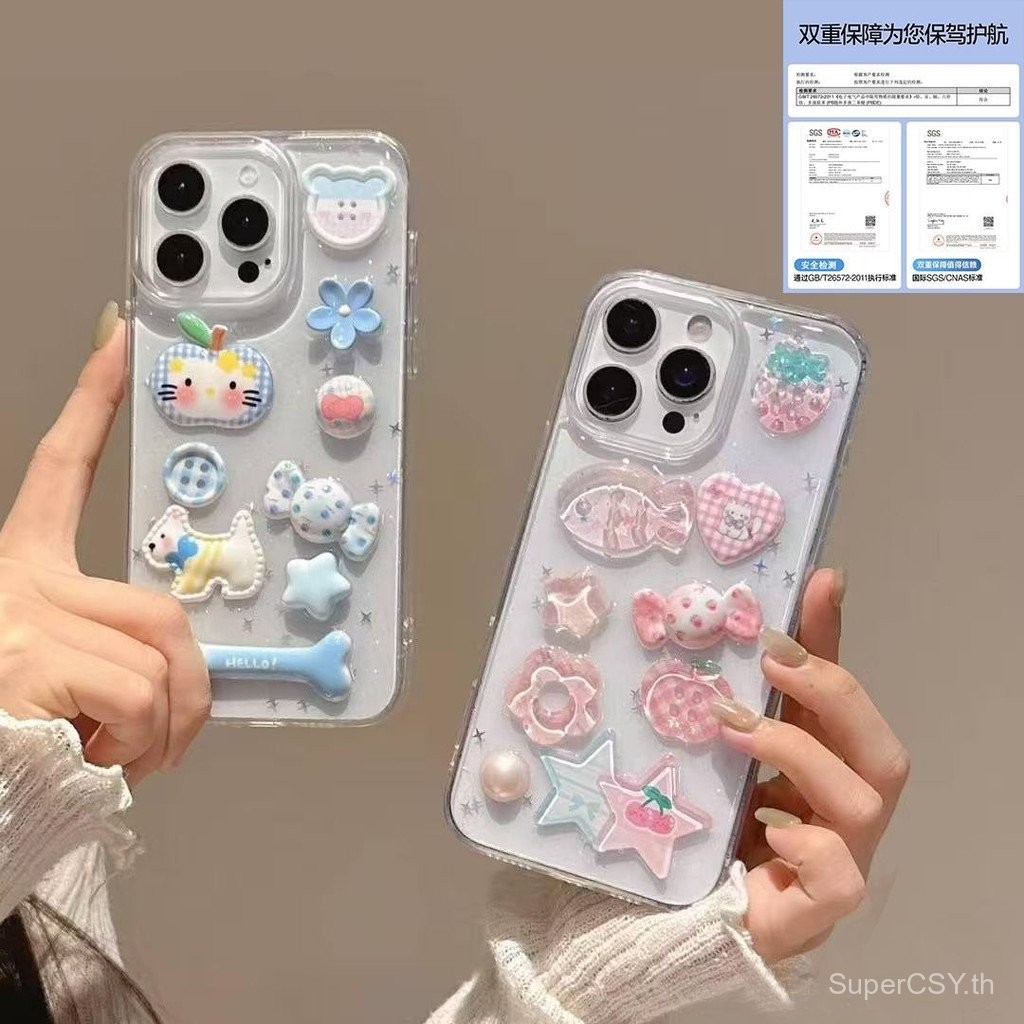 เคสโทรศัพท์ เหมาะสําหรับ iPhone 7 8 X XS XR XSMAX 11 12 13 14 15 16 17 Pro max Plus Air โปร่งใสกระพร