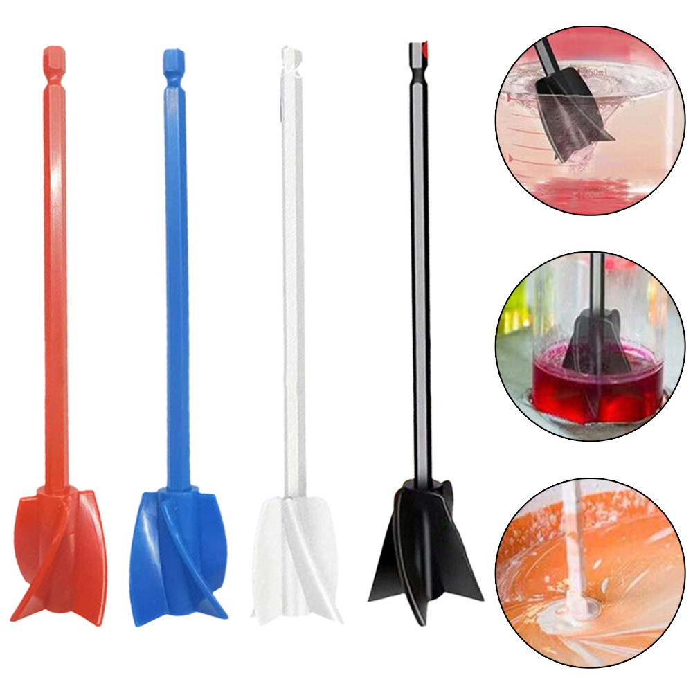 【WIK】Epoxy Mixer Paint-Drill Attachment Paddle/Consistency Liquids Resin Head Stirrer - รูปที่ 2