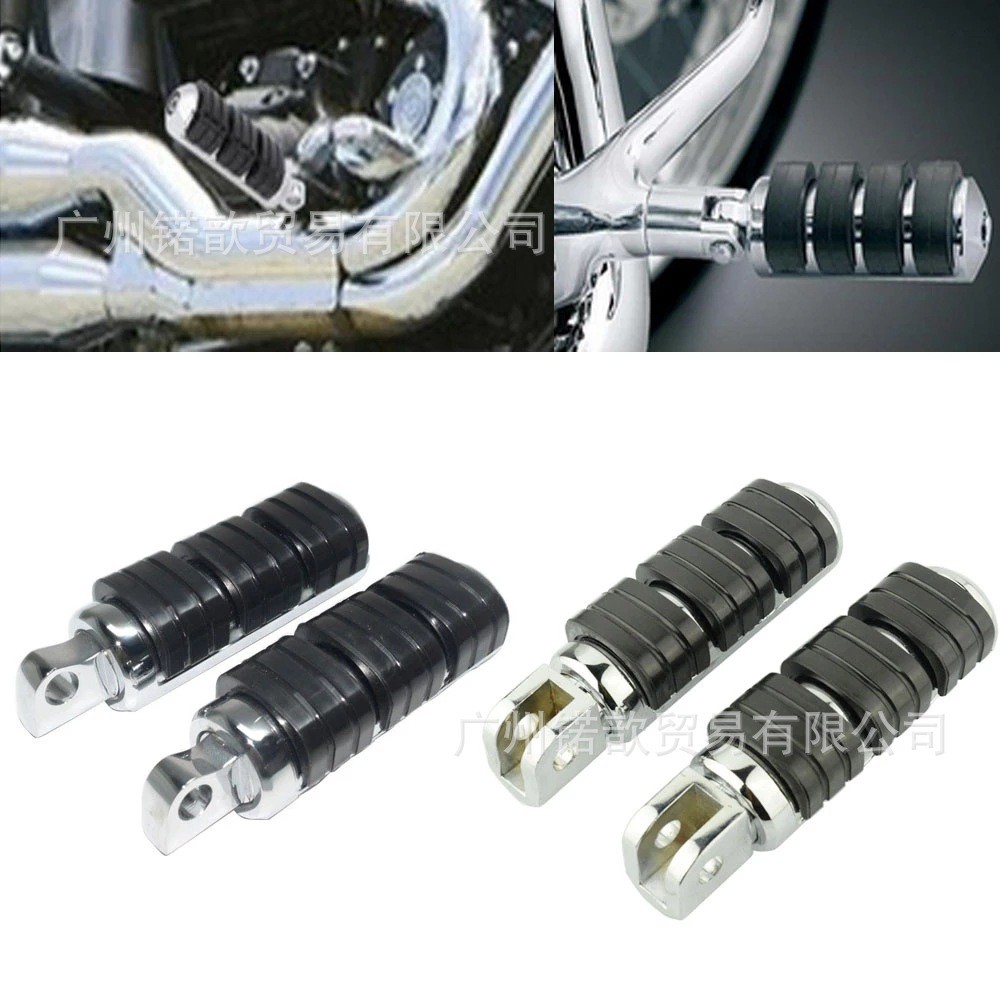 เหมาะสําหรับ Honda Horse 400 600 VLX400 VLX 600 ด้านหน้าด้านหลังเหยียบดัดแปลงเหยียบ