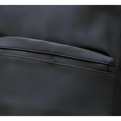 B Strip Offset Printing กระเป๋าเป้สะพายหลังสีดํา373009