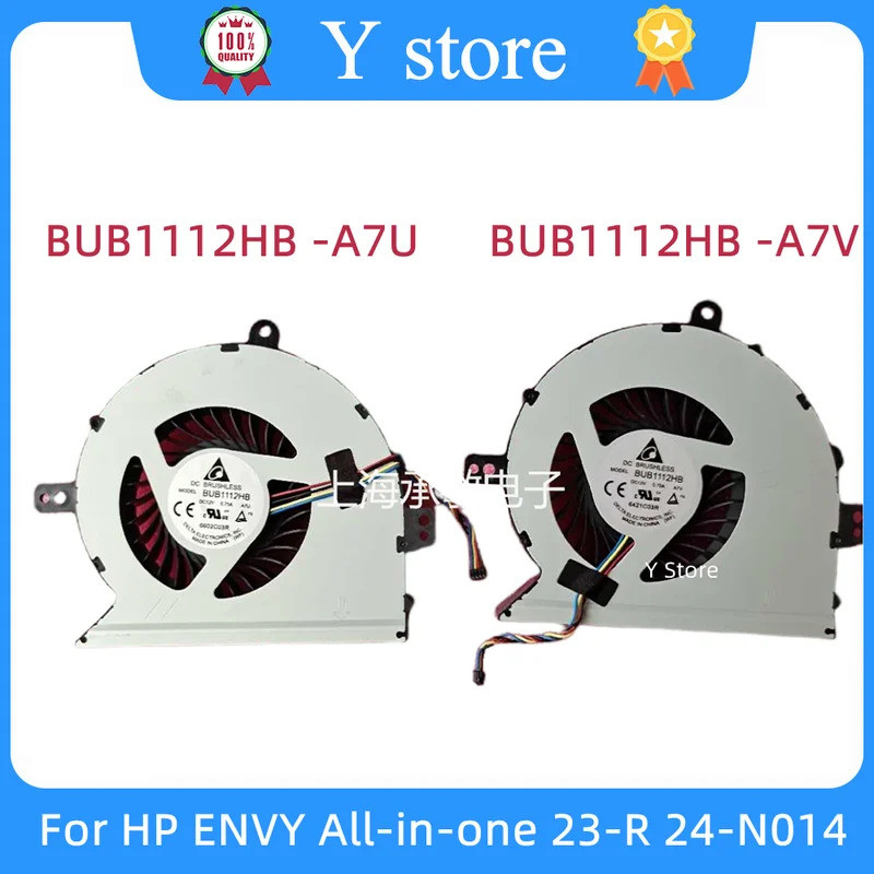Y Store พัดลมระบายความร้อน CPU ต้นฉบับใหม่สําหรับ HP ENVY All-in-one 23-R 24-N014 806193-001 23-R039