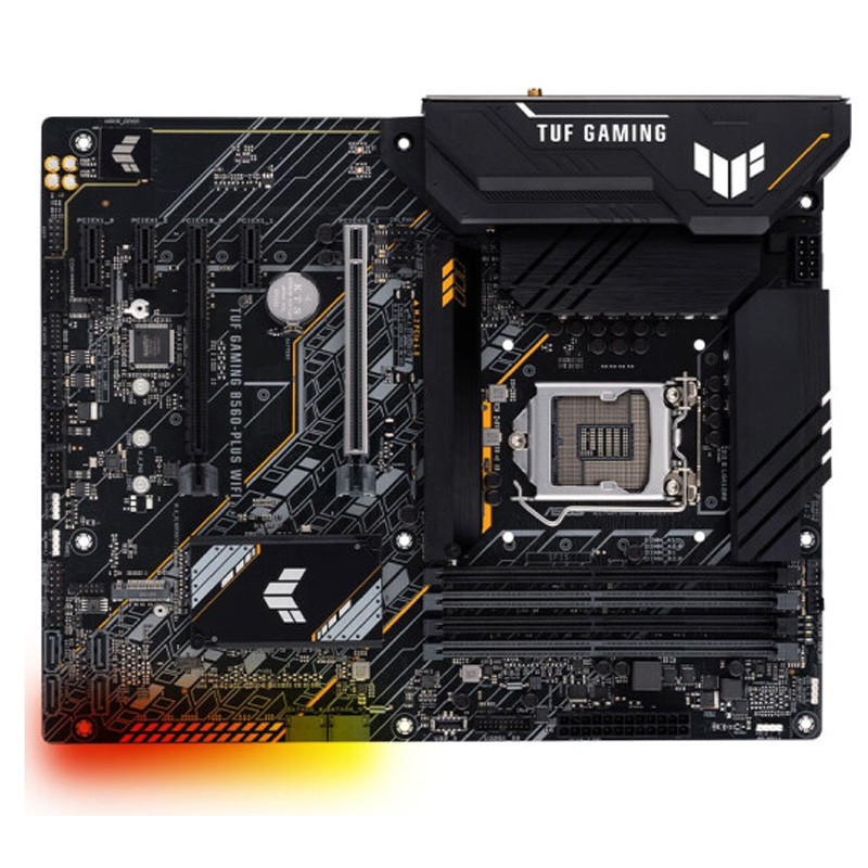 Asus TUF GAMING B560-PLUS เมนบอร์ดเกมคอมพิวเตอร์ WIFI รองรับ CPU รุ่นที่ 10 11