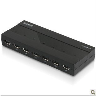 คลังสินค้าพร้อมจัดส่งฟรี ORICO H727RK-U2 ความเร็วสูง 7-Port USB HUB USB Splitter พร้อมแหล่งจ่ายไฟ