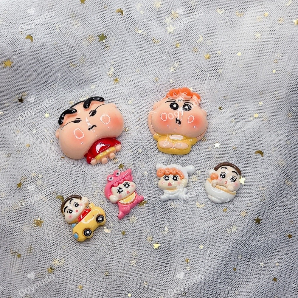 ชุดตกแต่งรองเท้าแตะเครยอนชินจัง DIY กับ charm พิเศษ