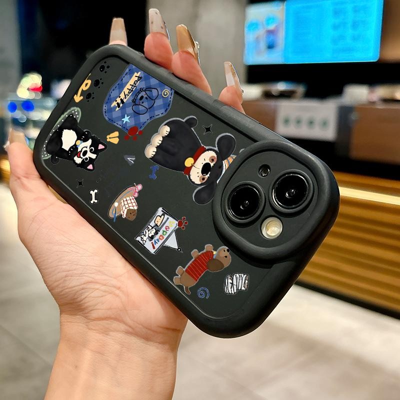 HP SoftcaseสําหรับRealme C2 2019 2020 C20 C20A C53 5 5i 5s 6i C11 2021 C15 C21Y C25Y C30 C30s C33 20