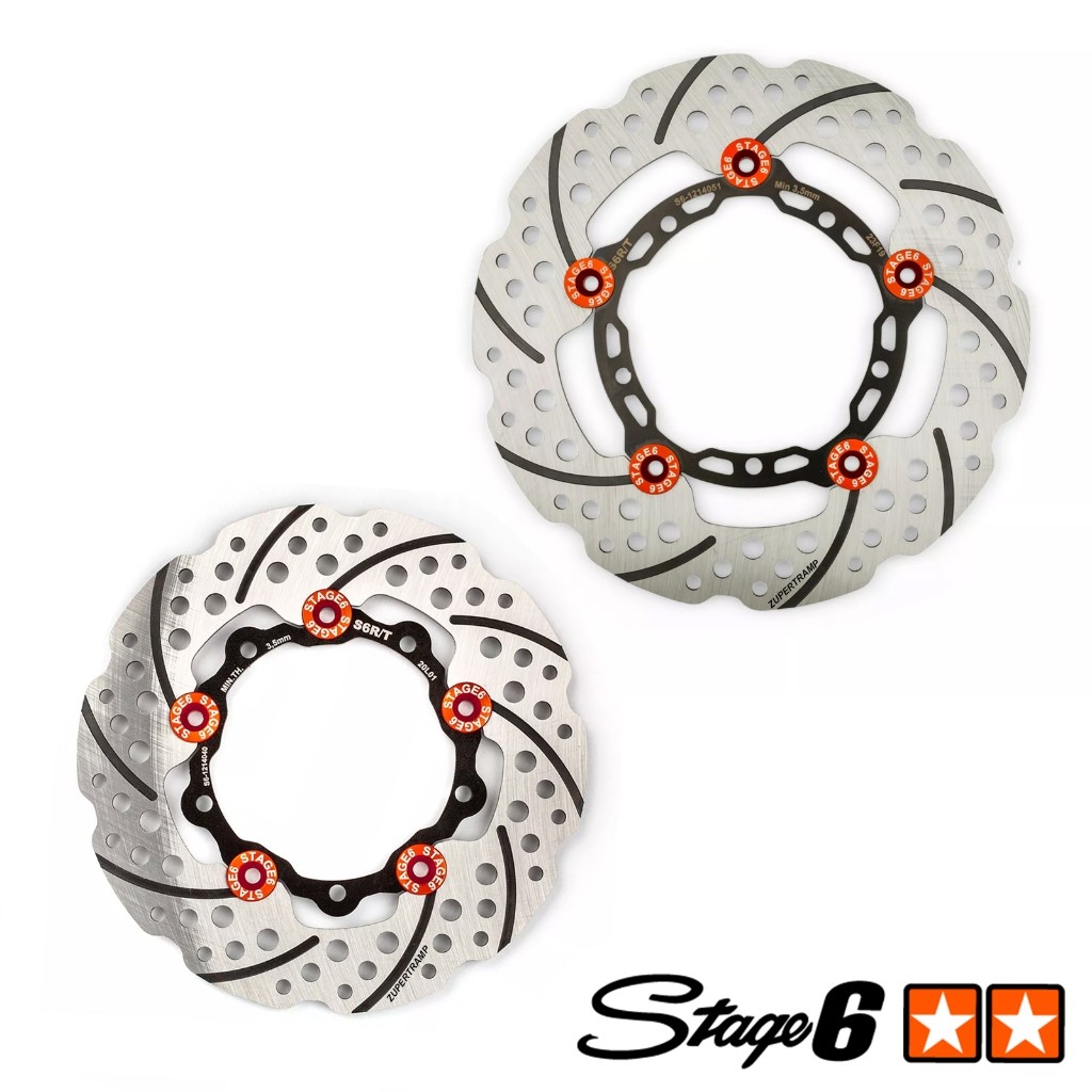 จานเบรค STAGE6 ใส่ Vespa แท้ ใหม่