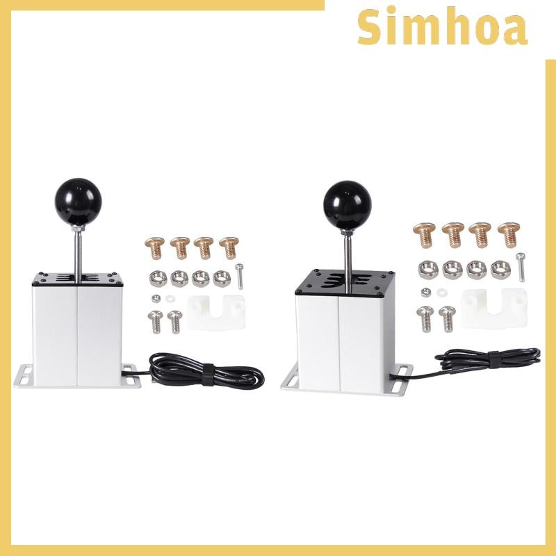 [SIMHOA] PC USB Simulator Shifter H Gear Shifter Fit สําหรับ Logitech G29 G27 G25 G920 สําหรับ