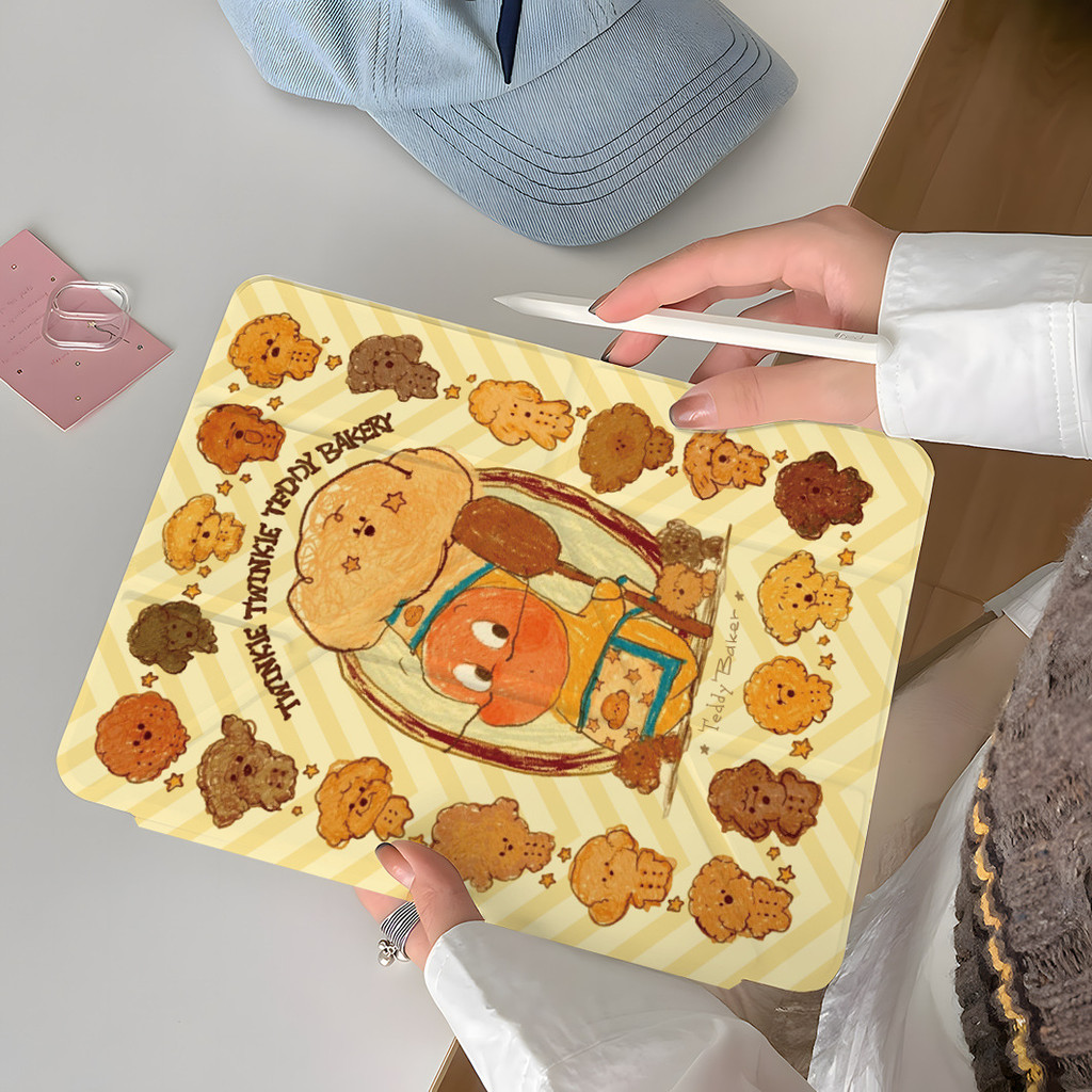 Star People Puppy iPad 7/8/9 Generation Air 6/5 Case Pro 2024 แท็บเล็ต 10.2 นิ้ว A16 ฝาครอบป้องกัน 5